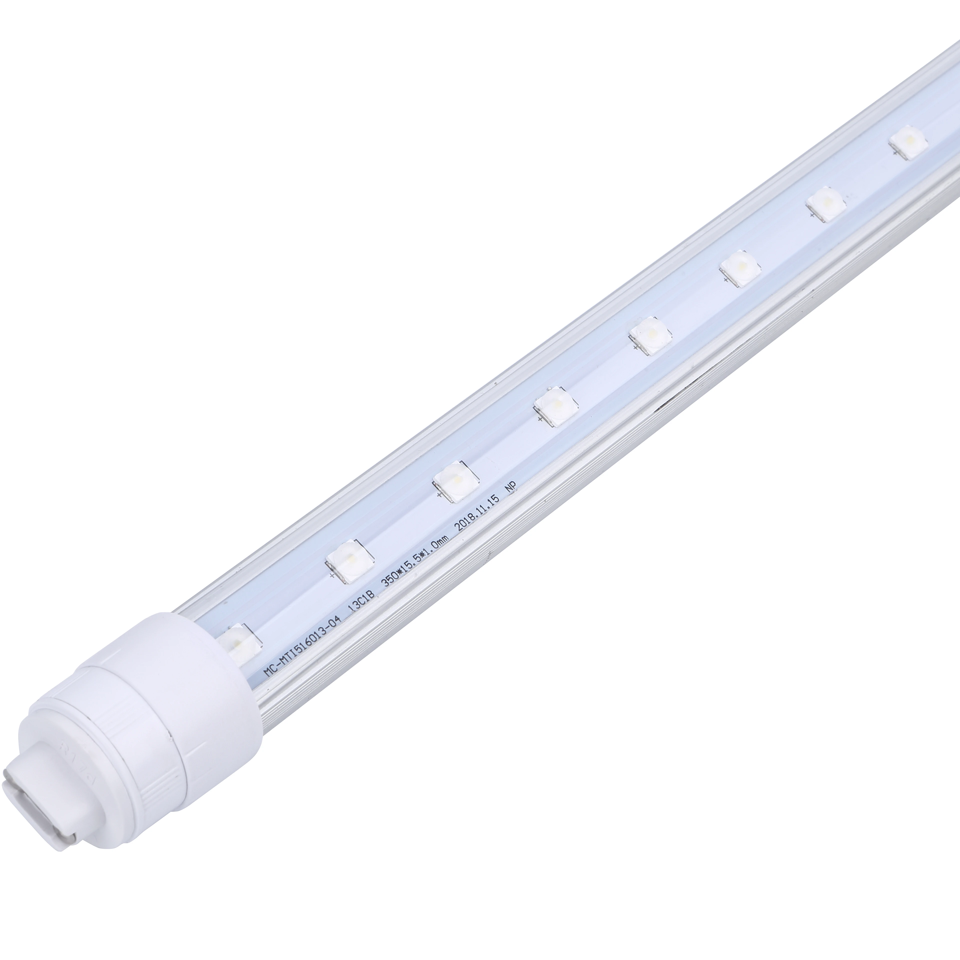 double side 18w led T8 sign tube light with lens