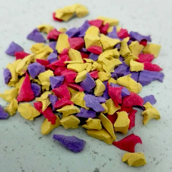 Coloured EPDM Rubber Granules for School Surfacing