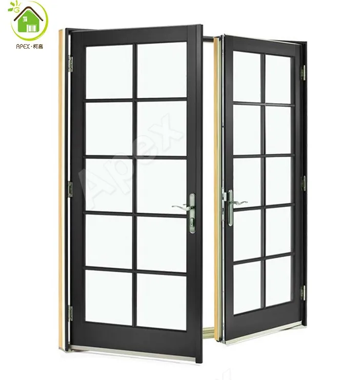 Aluminum Double Swing Door Aluminum Frame Glass Door Buy Aluminum