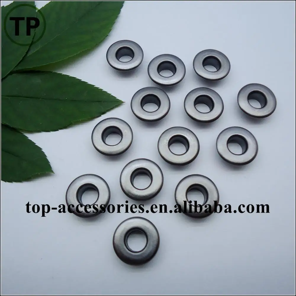 Brass Metal Plating Flat Eyelet For Garment/shoe/bag Accessories Buy