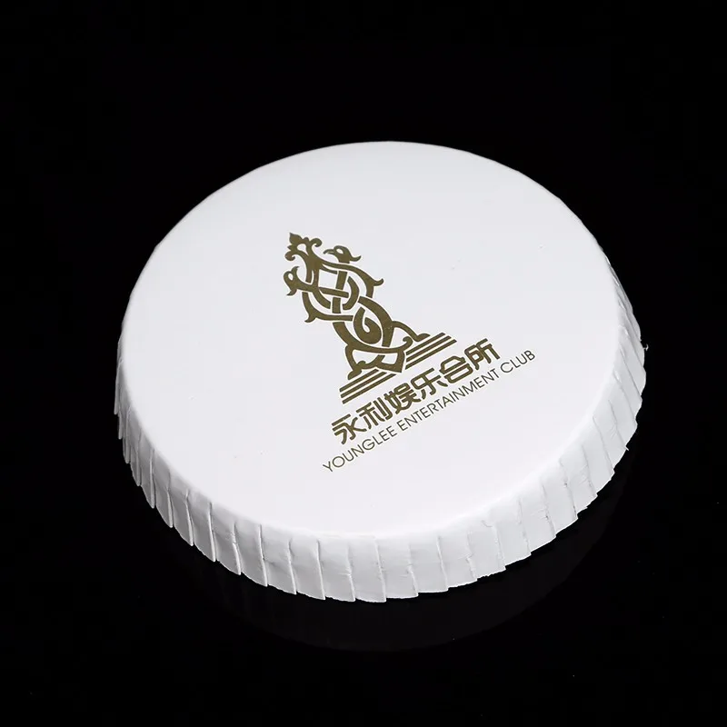 Wholesale Customized Hotel Disposable Paper Lid Paper Hotel Glass Cup ...