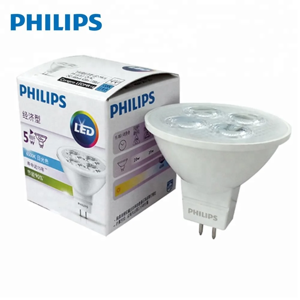 Philips LED Essential LED MR16 3W/5w 2700K/6500K 24D/36D