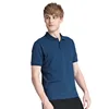 High Quality Mens 100% pique cotton customized embroidery and print solid color 200grams Polo shirt