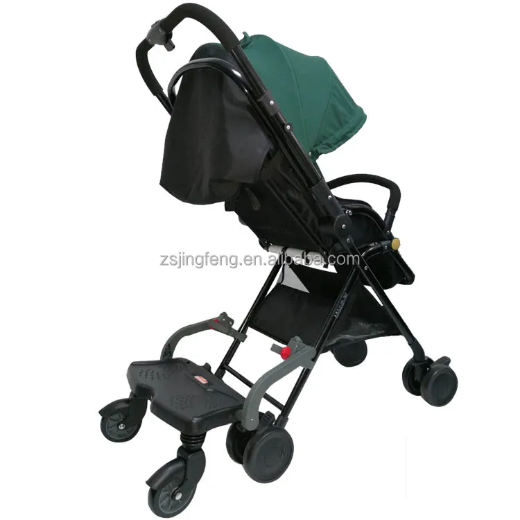 pushchair with standing platform