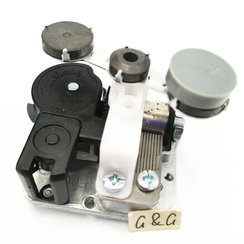 Factory Custom Music Box Song 18 Note Mechanism Hand Crank Wind Up