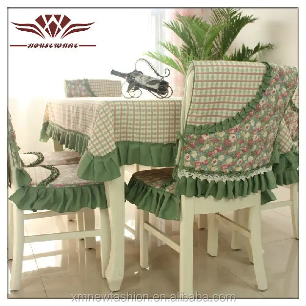 Small Square Tablecloth,Office Chair Cover,Simple Checkered Tablecloth