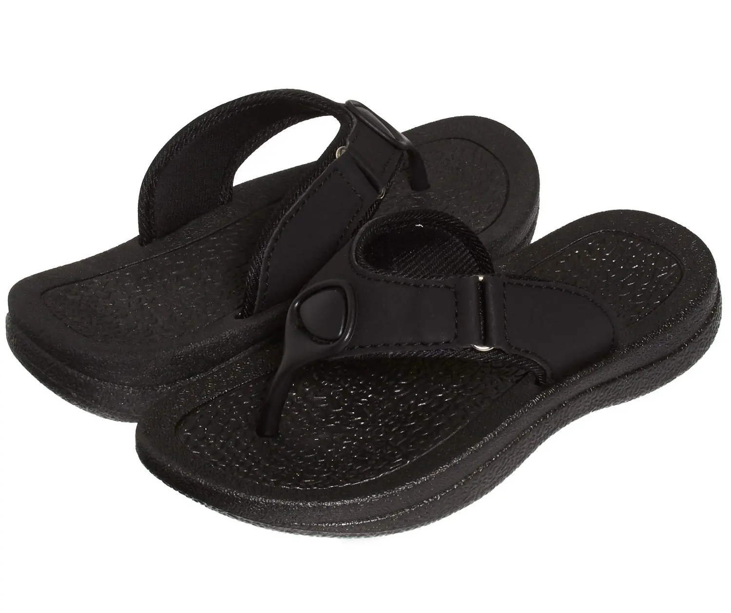 Skysole Boys Rugged PU Ring Thong Strap Sandals (See More Colors and Sizes)