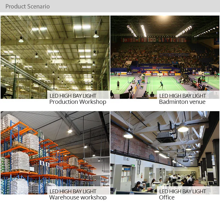 ALLTOP IP65 factory warehouse industrial 100w 150w 200w 240w 400w ufo led highbay