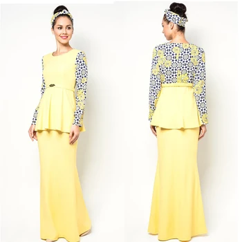 Fashionable Latest Design Modern  Kebaya  Dress 2014 Design 