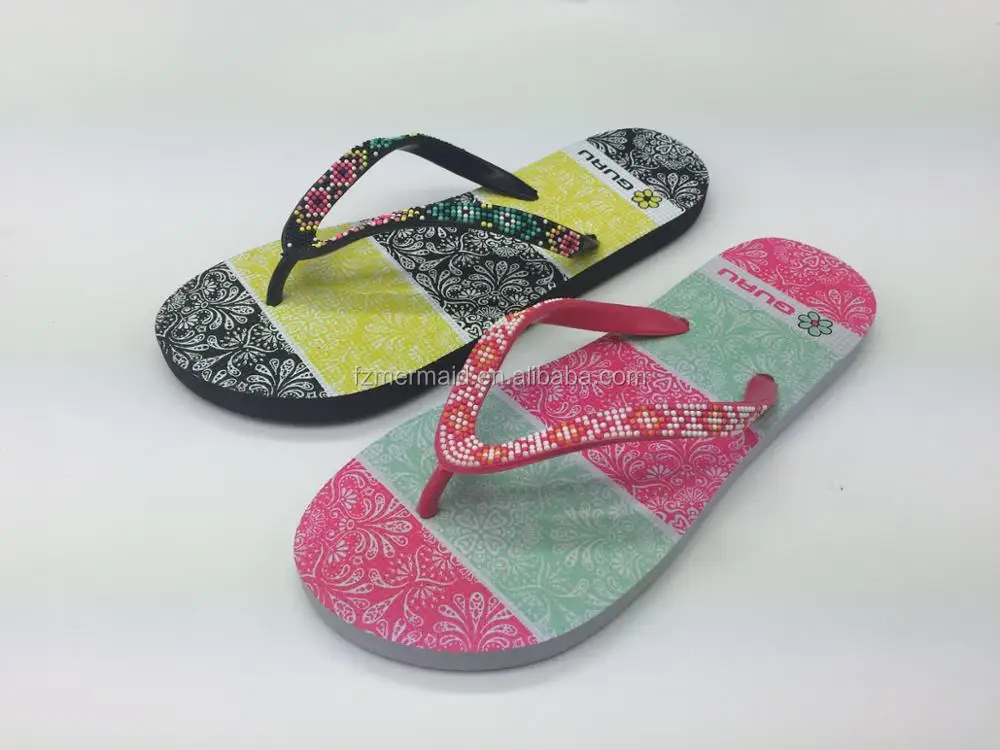 2024 Chinese Supplier Cheap Wholesale Summer Fashion Flip Flops Sticker Slipper for MEN