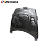 TS UV polished 3K carbon fiber engine hood auto parts front bonnet for Mazda RX8
