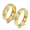 New Arrival Latest 22K Gold Ring Couple Stainless Steel Nutter Ring