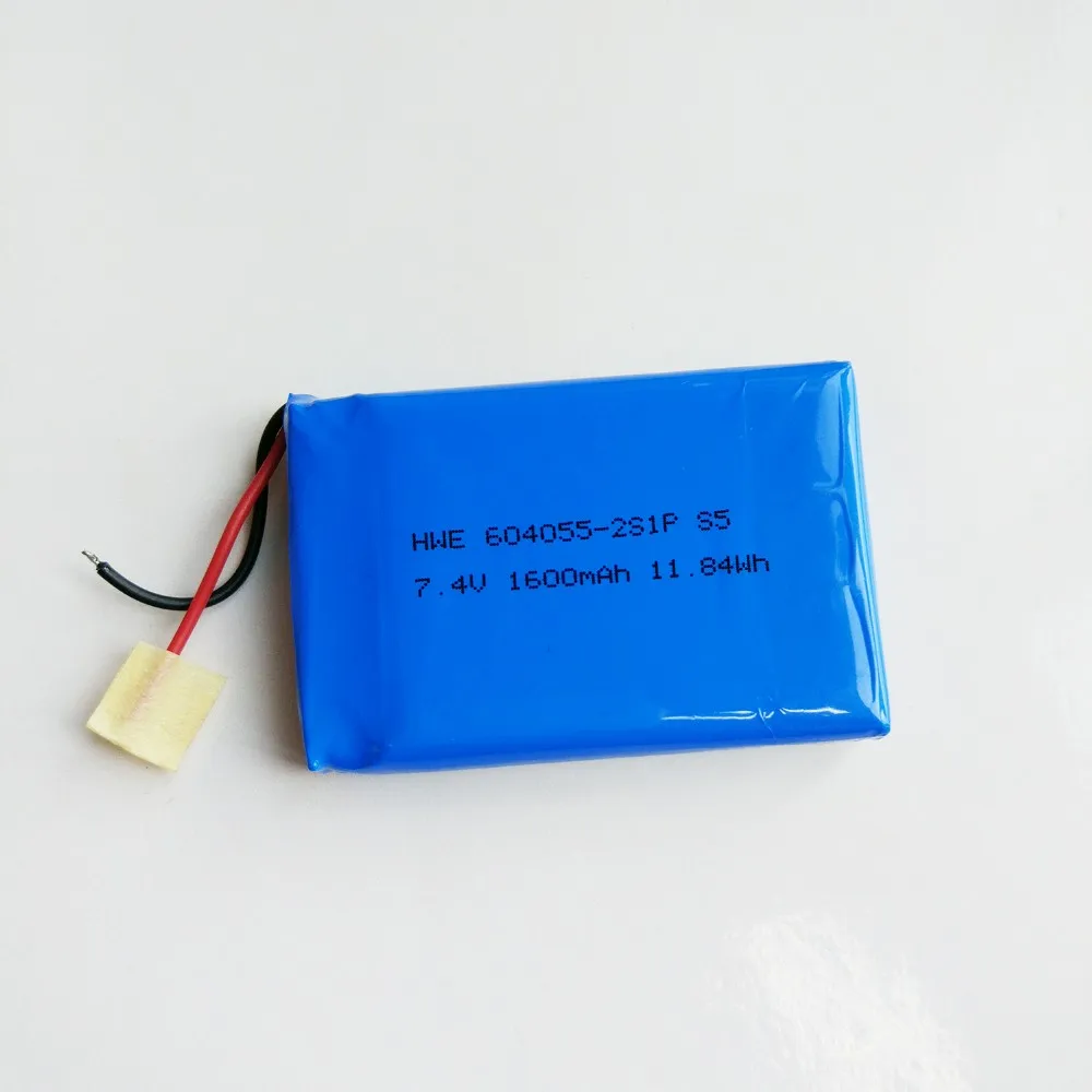 604055-2s1p Lipo 7.4v Li Ion Li-polymer Battery Pack 7.4v Li-ion 1600mah  Battery - Buy 1100mah 7.4v,Flexible Li-ion Battery,7.4v Li-ion 1600mah  Battery Product on Alibaba.com