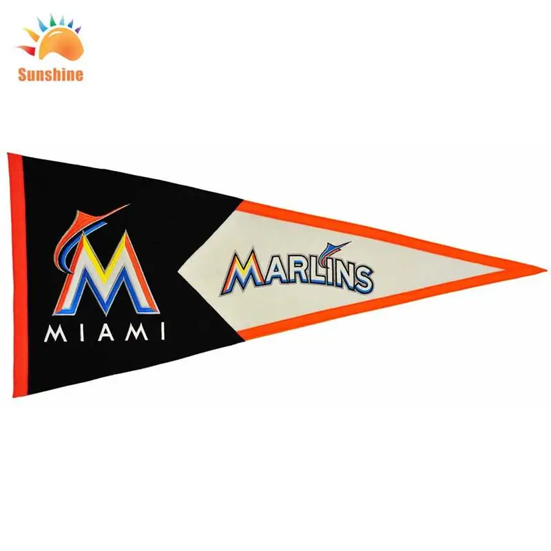 Custom Printing Souvenir Felt Pennant Flags Buy Football Pennants