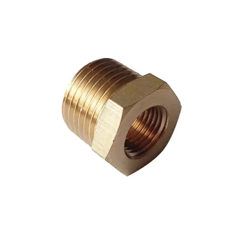 Latón 1/" Hembra x 3//4/" Macho BSPP Conexión Buje Adaptador Reductor