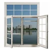 Aluminium grill decorated latest window designs