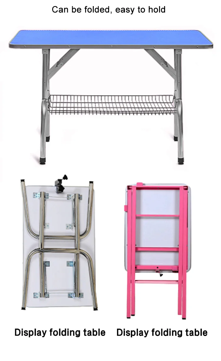 Multi Colors Factory Price Pet Care Foldable Dog Grooming Table