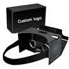 2019 3d video glasses virtual reality vr cardboard 2 VR 3D Glasses 2.0 virtual reality VR cardboard BOX 3D Glasses