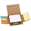 2019 hot sale office stationery gift memo sticky pad note with ruler