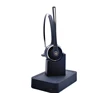 Office Headset Call Center Telephone Wireless Headset w/ Holder