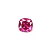 4x4 to 10x10mm Cushion Cut AAA Grade Synthetic Ruby Gemstone / Corundum ruby Stone