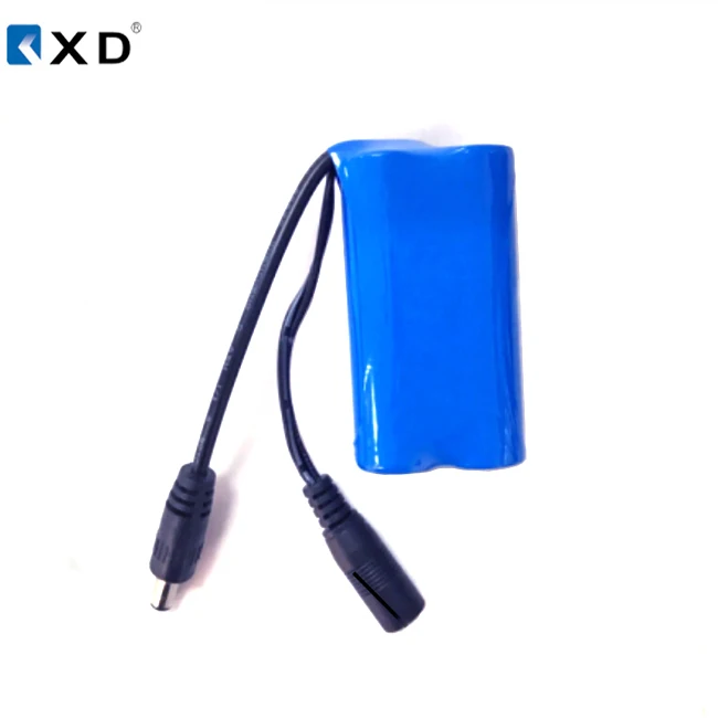 7.4v 2.2ah Lithium Battery Icr18650 2s1p 7.4v 2200mah Li Ion Battery ...