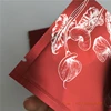 Printed Foil Cotton Makeup Sponge Pads Pouch Small Cosmetic Plastic Packaging Bag Cosmetic Sample Packet Cotton Pads Sachet