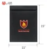 office supply file folder fire resistant money guard fireproof document safety bag