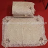 Jacquard lace bed set /bedding sheet 3 pcs