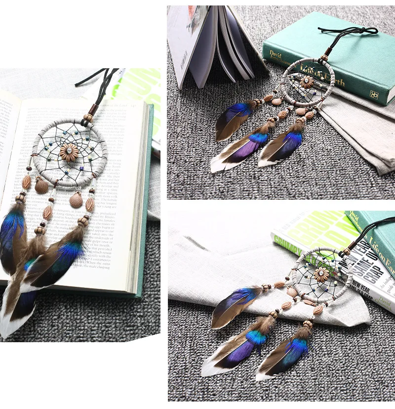 Ied0048 Wholesale Dream Catcher Diy Feather Beads Dreamcatcher