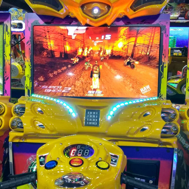 Exciting Indoor Video Games Motor Simulator Arcade Racing Car Game ...