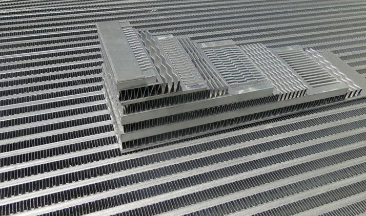 Aluminum Bar Plate Heat Exchanger Radiator Core - Buy Radiator Core 