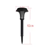Outdoor Yard Garden Solar Powered UV Mosquito Insect Pest Killer Lawn Light Lamp