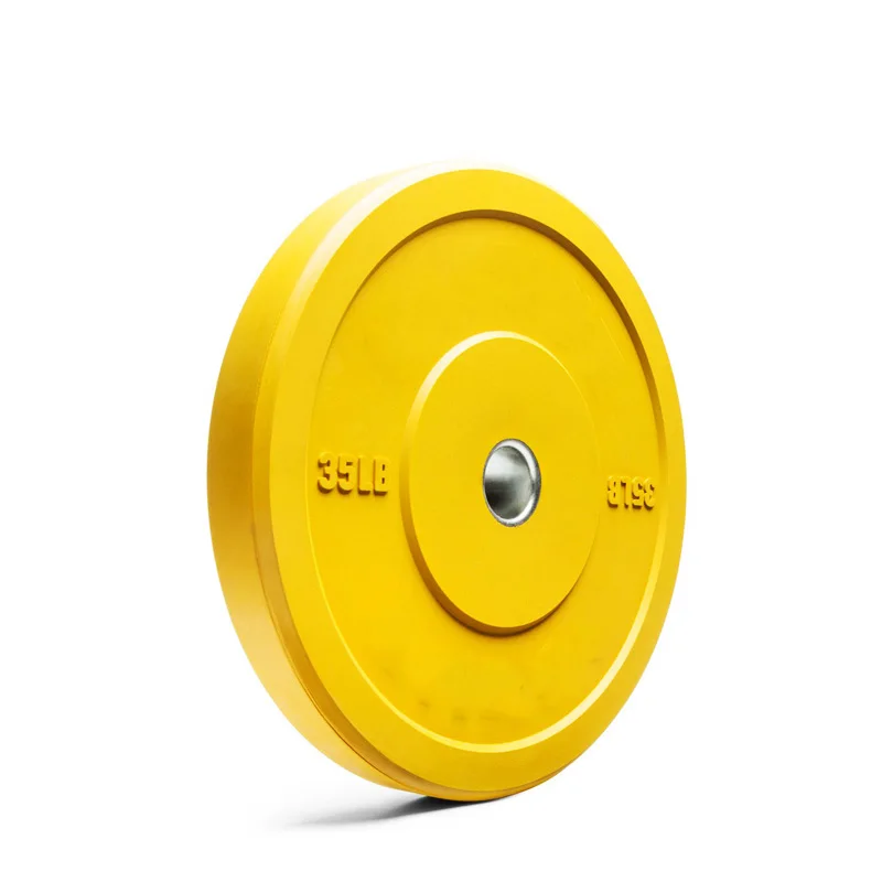 25KG Red Rubber Bumper Weight Plates