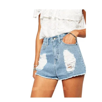 100 cotton denim shorts