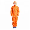 Disposable Coveralls with hood anti-static oil resistant flame retardant aramid oil field gas station orange safety coverall
