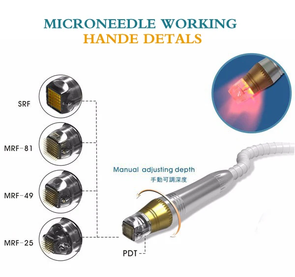 Fractional Microneedle RF SRF+MRF machine for Wrinkle Removal