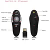 2016 new wholesale Wireless Remote USB PPT Lecture Presenter Laser Pointer Pen