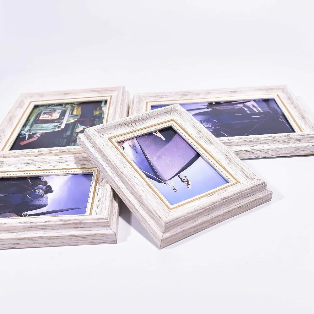 Distressed Plastic Picture Frame 11x14 Matted 8x10 Standing Or Wall