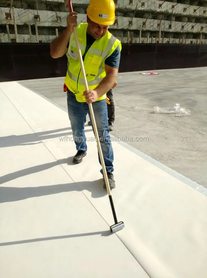 High Density Polyethylene Selfadhesive Waterproof Membrane For