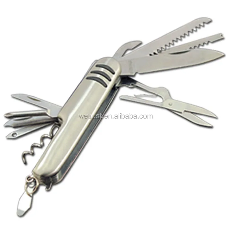 Multi-functional Folding Knives Outdoor Hunting Survival Camping Pocket 11 in 1 Multifunction Tools