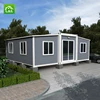 New Zealand/Canada/Australia standard expandable luxury prefab tiny house with foldable flat pack