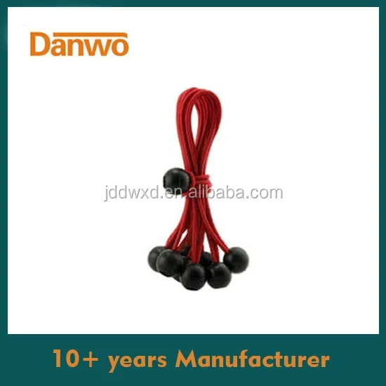 Ball Bungee Cords 4 Inch Canopy Tarp Tie Down Cord Luggage Straps Ball