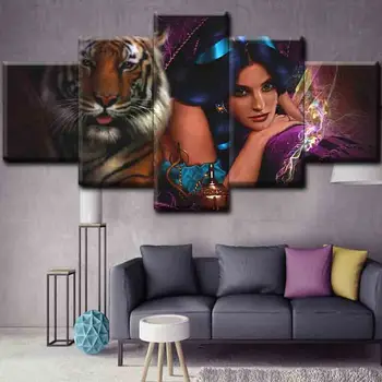 Wholesale Cheap Photo Sexy Girls And Animals Canvas Oil Painting Art Pictures Wholesale Cheap Photo Sexy Girls And Animals Canvas Oil Painting Art Pictures