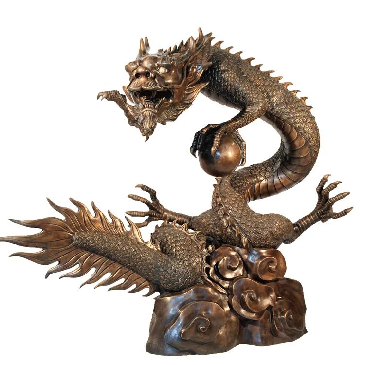 Garten Bronze Chinesischen Drachen Statue Für Verkauf Buy Garten