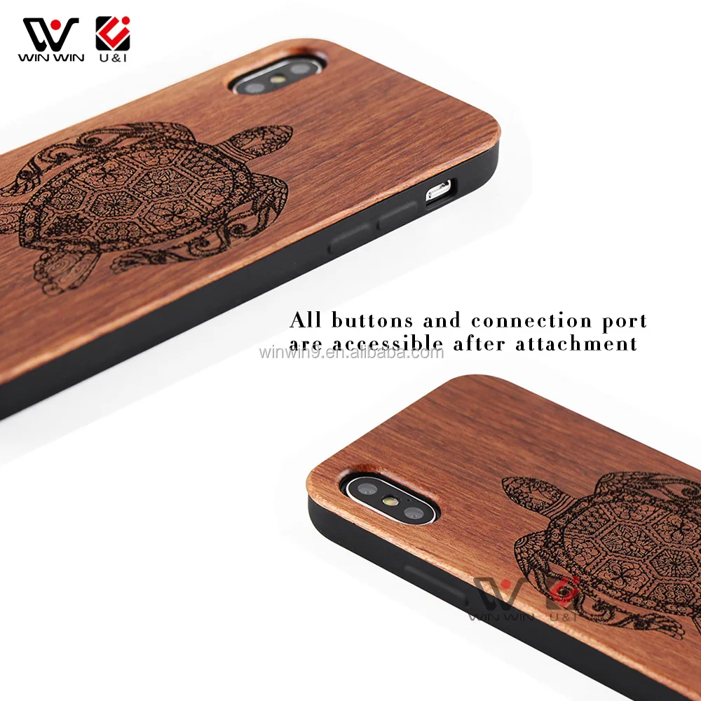2020 Custom Real Rosewood Tpu Mobile Case Covers For iPhone 7 Phone Case