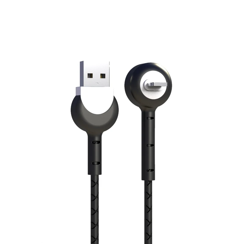 Flexible metal usb charging data cable stand holder steel cable - ANKUX.COM