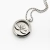 Stainless Steel Jewelry Lotus Essential Oil Aromatherapy Diffuser Pendant Locket
