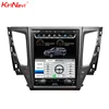 KiriNavi Vertical Screen Tesla Style android 6.0 12.1" car stereo for mitsubishi pajero sport car dvd gps navigation system 2016