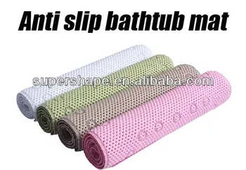 Pvc Non Slip Bath Mats Have Suction Cups On Reverse Buy Non